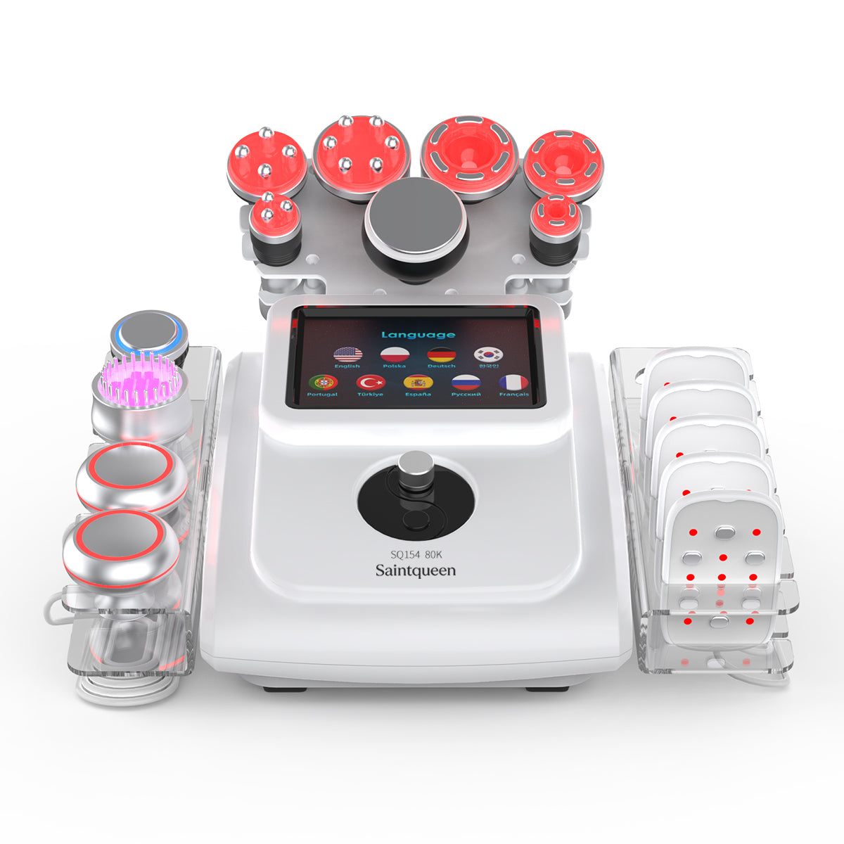SQ154B Max – 11-i-1 80K kavitasjonsapparat med RF, laser og BIO/LED