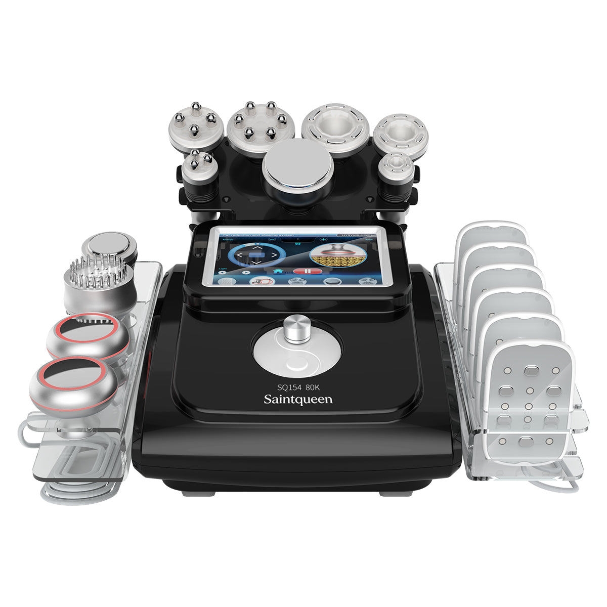 SQ154D Max – 11-i-1 80K kavitasjonsapparat med RF, vakuum og laser/EMS-puter