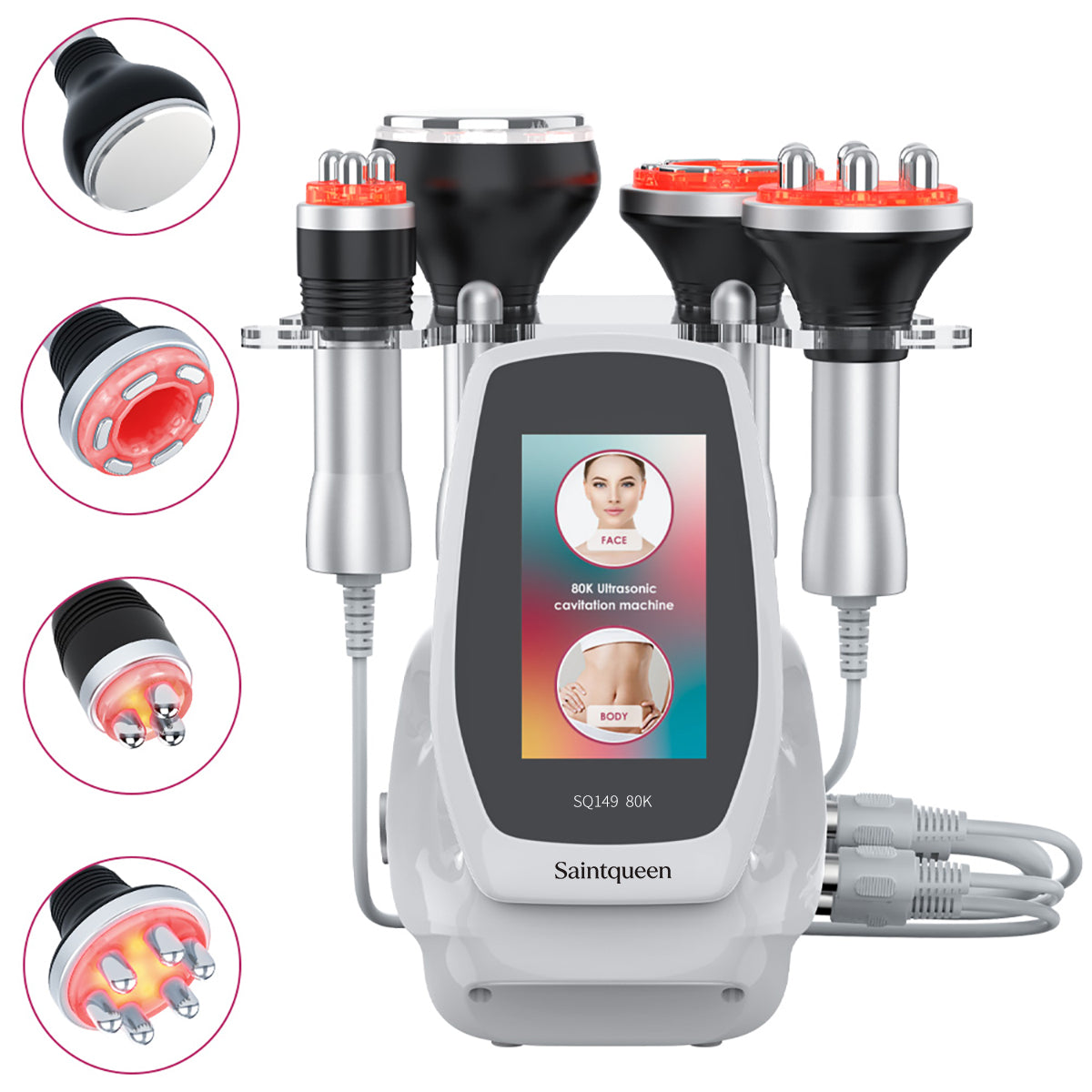 SQ149 Basic – 4-i-1 80K kroppskontureringsapparat med RF og vakuum Main image