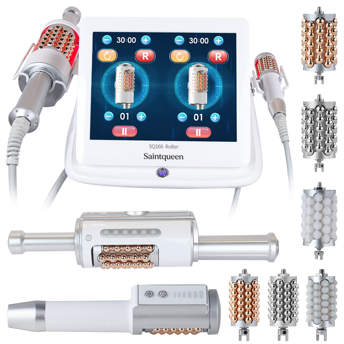 SQ160A – Inner Ball Roller-apparat med 360° rotasjon og LED-lysterapi Main image