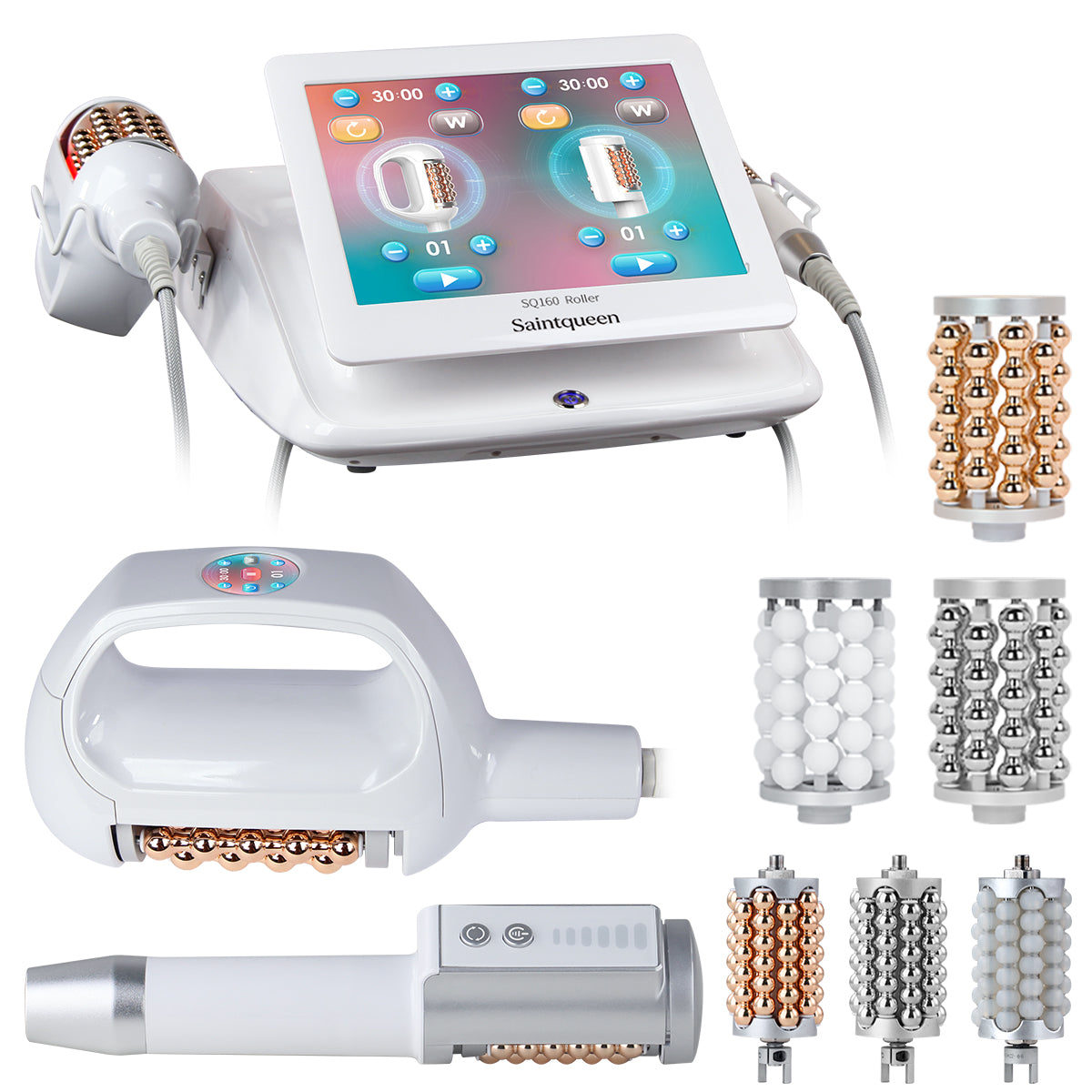 SQ160B – Inner Ball Roller-apparat med 360° rotasjon og to håndstykker