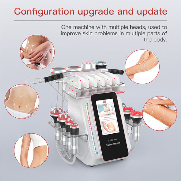 SQ166 Ultra – 13-i-1 80K kavitasjonsapparat med laserplate og RF