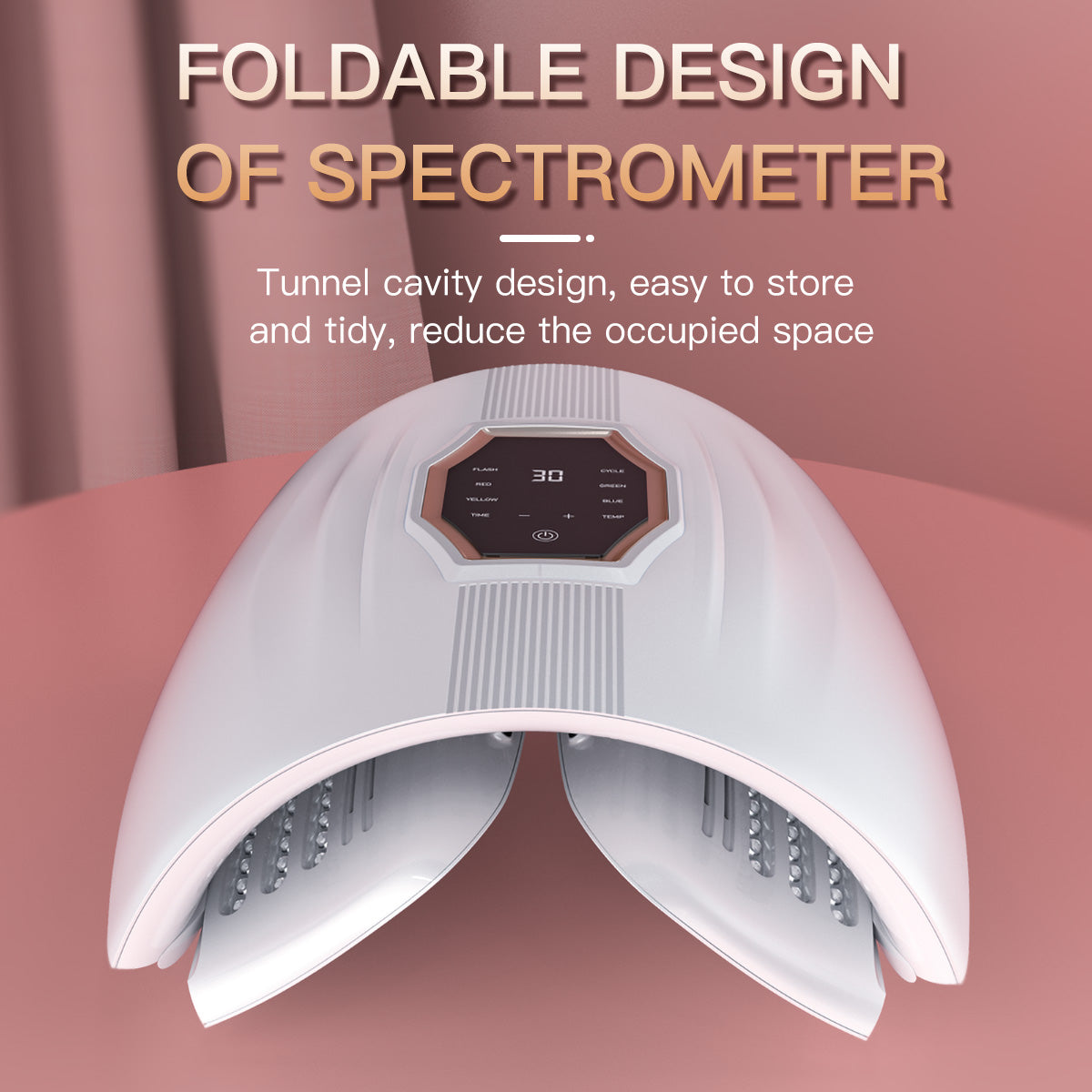 SQ72 – LED-lysterapikapsel med 360 dioder og 4 lysfarger