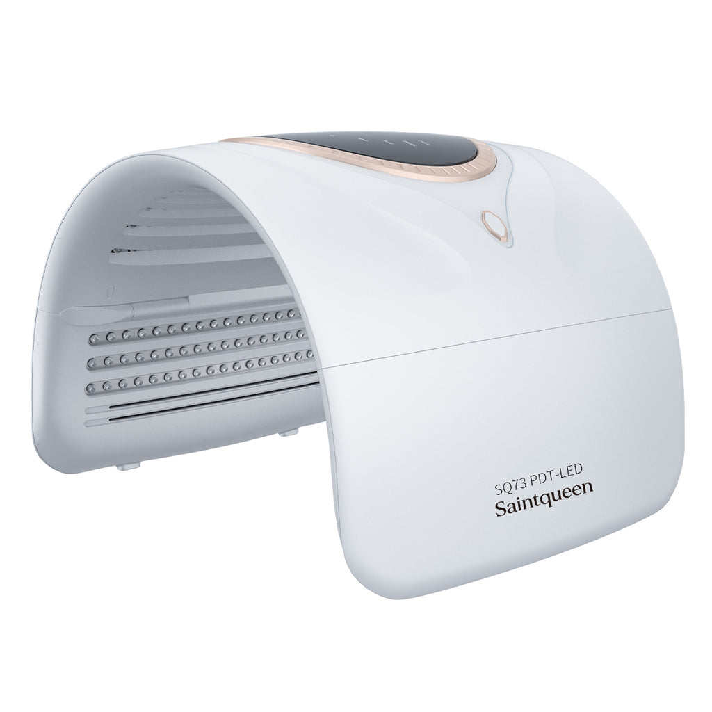 SQ73 – LED-lysterapikapsel med 360 dioder og varmekompress