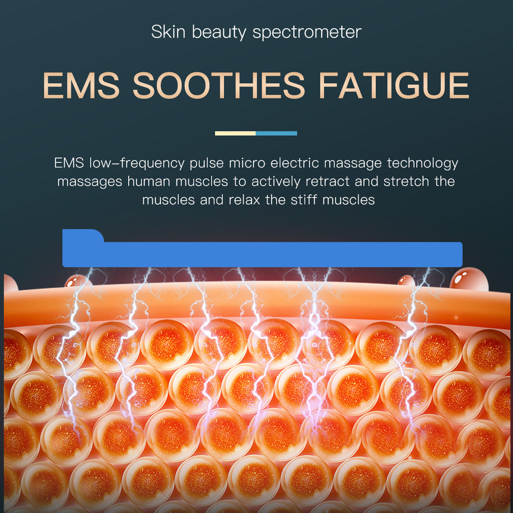 SQ77 – LED-lysterapiapparat med 184 dioder, EMS, varme og nanospray
