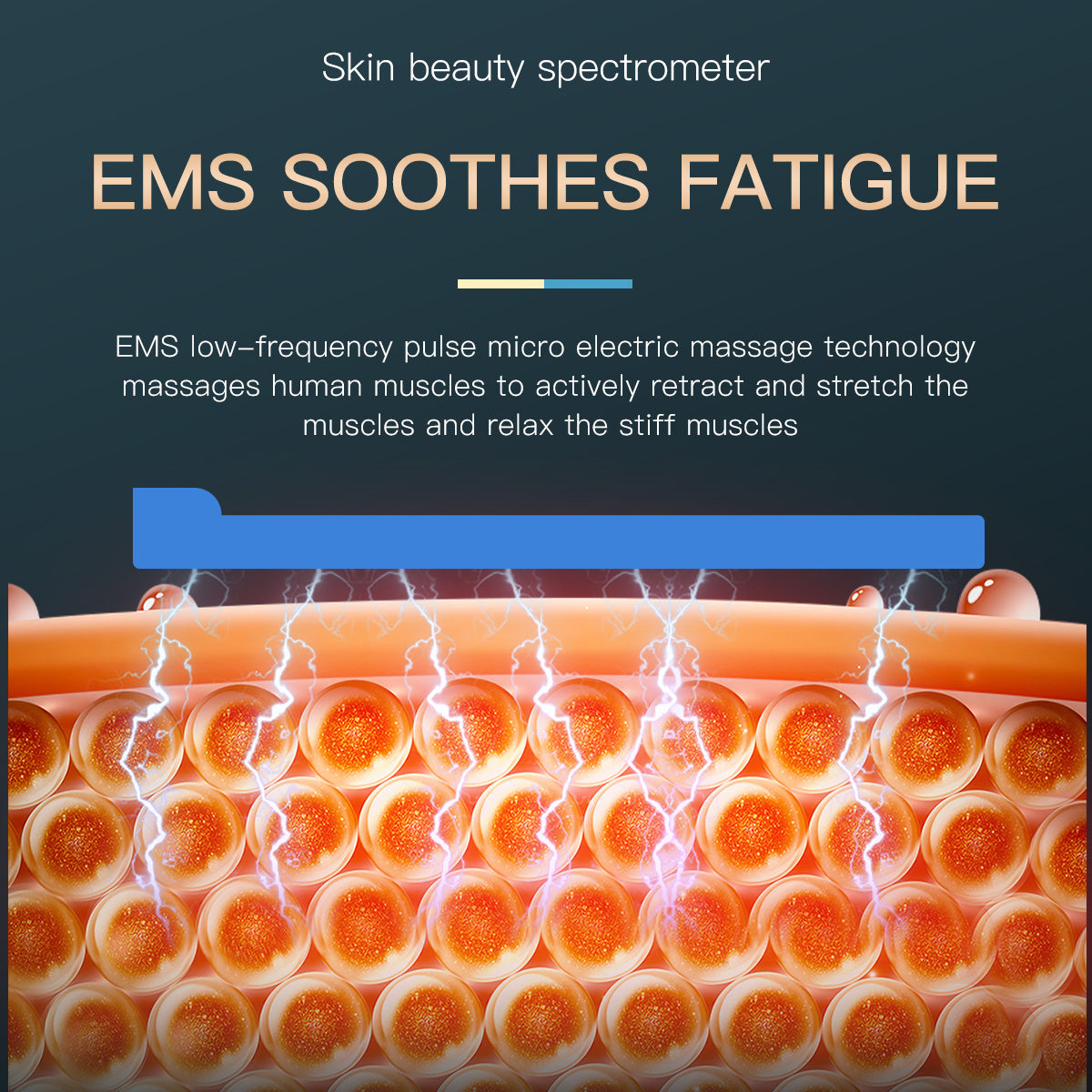 SQ77 – LED-lysterapiapparat med 184 dioder, EMS, varme og nanospray