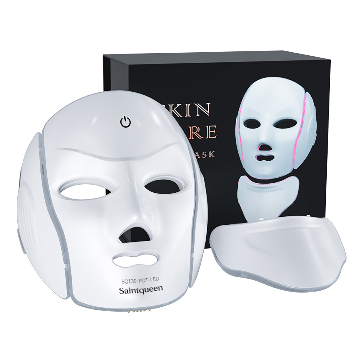 SQ139 – LED-ansiktsmaske med 119 dioder, 7 lysfarger og mikrostrøm Main image