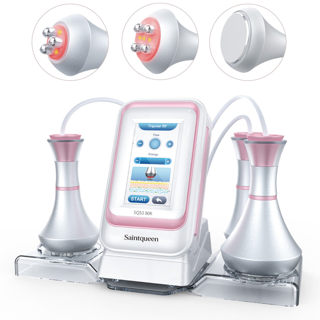 SQ53 Basic – 3-i-1 80K kavitasjonsapparat med 3-polet og 4-polet RF