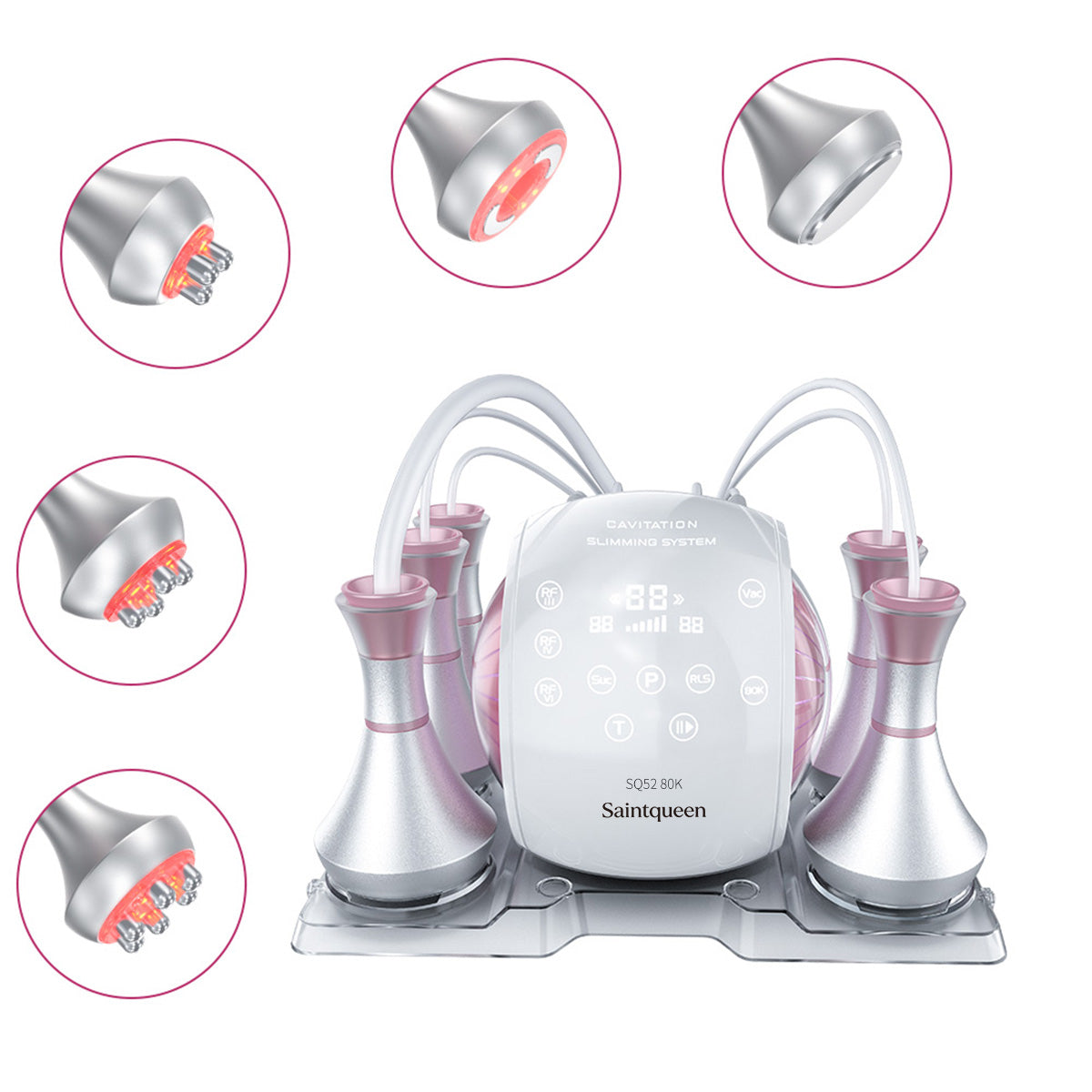 SQ52 Pro – 5-i-1 80K kavitasjonsapparat med RF og vakuummassasje Main image