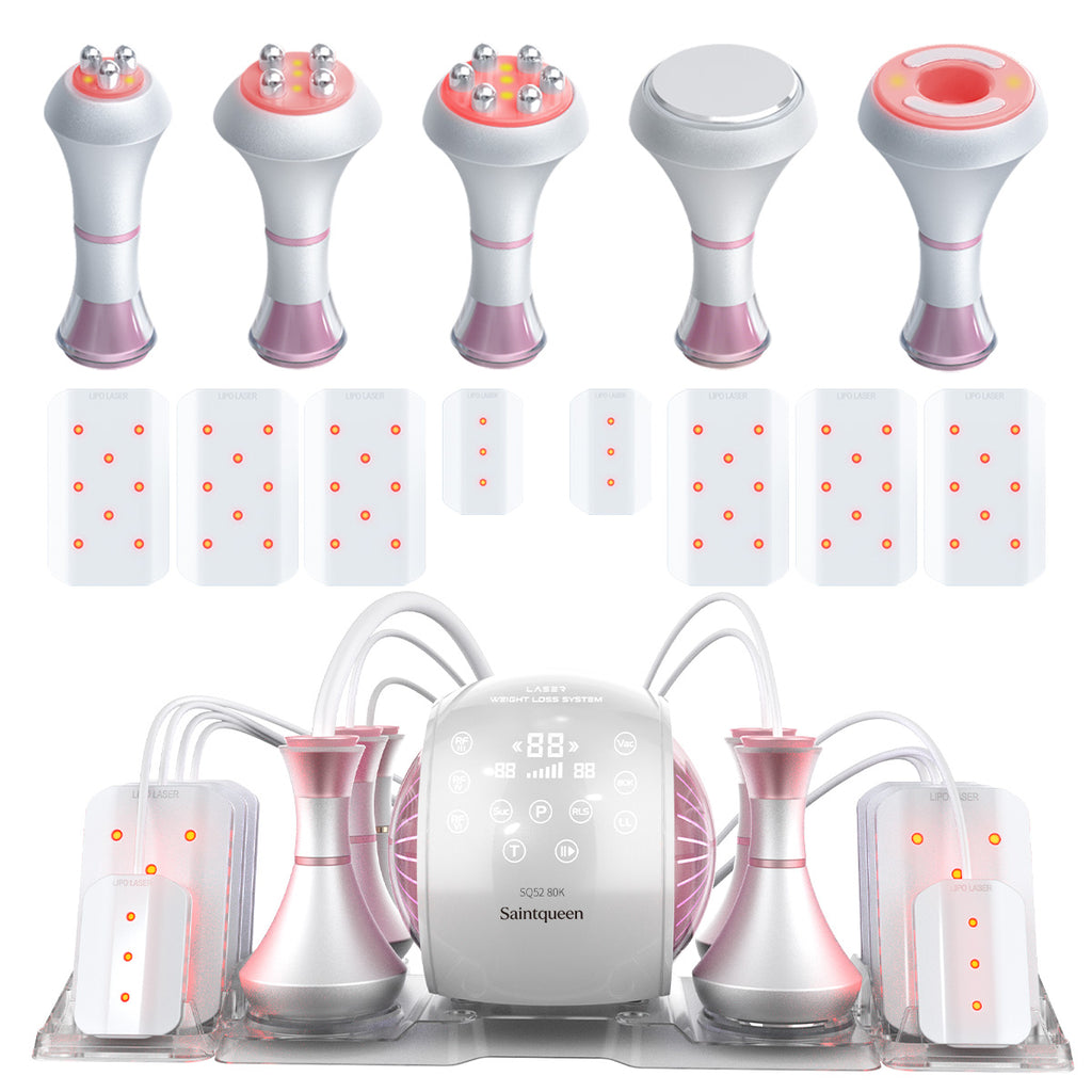 SQ52 Pro – 6-i-1 80K kavitasjonsapparat med RF, vakuum og lipolaser