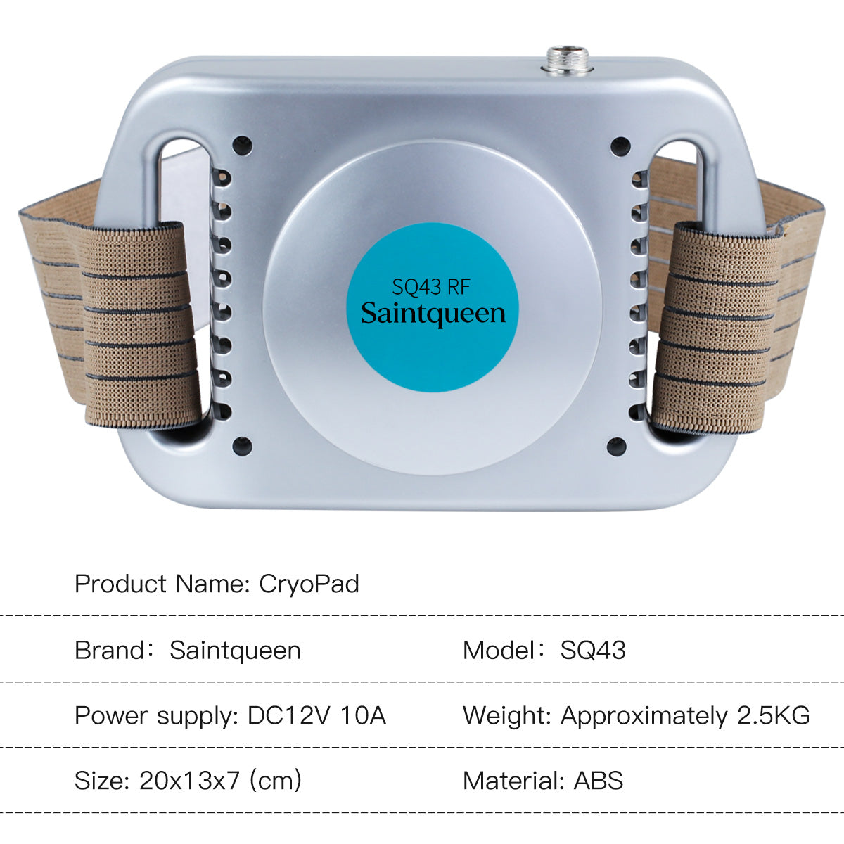 SQ43 CryoPad kjølepute med justerbar timer