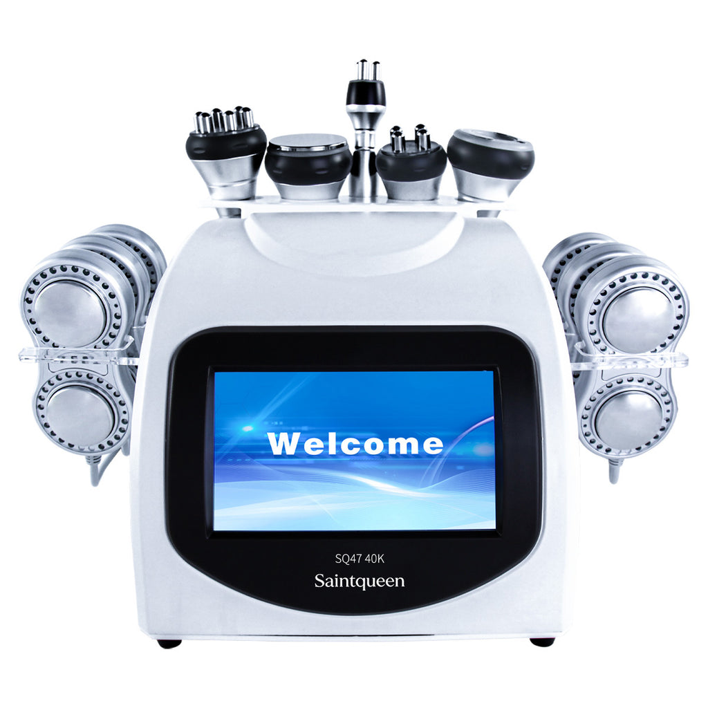 SQ47B Pro – 6-i-1 40K kavitasjonsapparat med RF, vakuum og EMS-laser