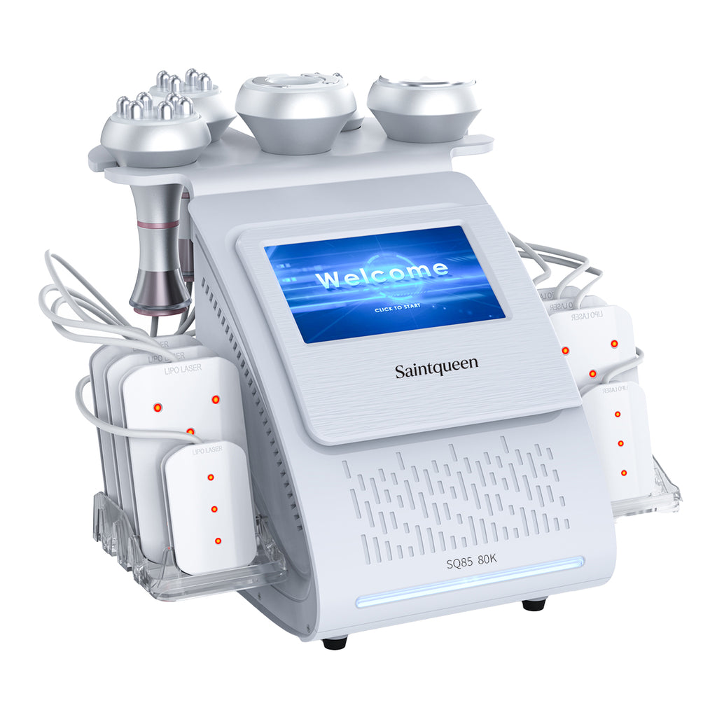 SQ85C Pro – 6-i-1 80K kavitasjonsapparat med RF, vakuum og lipolaser