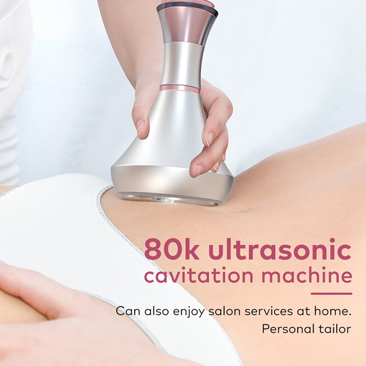 SQ85E Plus – 9-i-1 80K kavitasjonsapparat med RF, mikrostrøm og EMS-laserplate