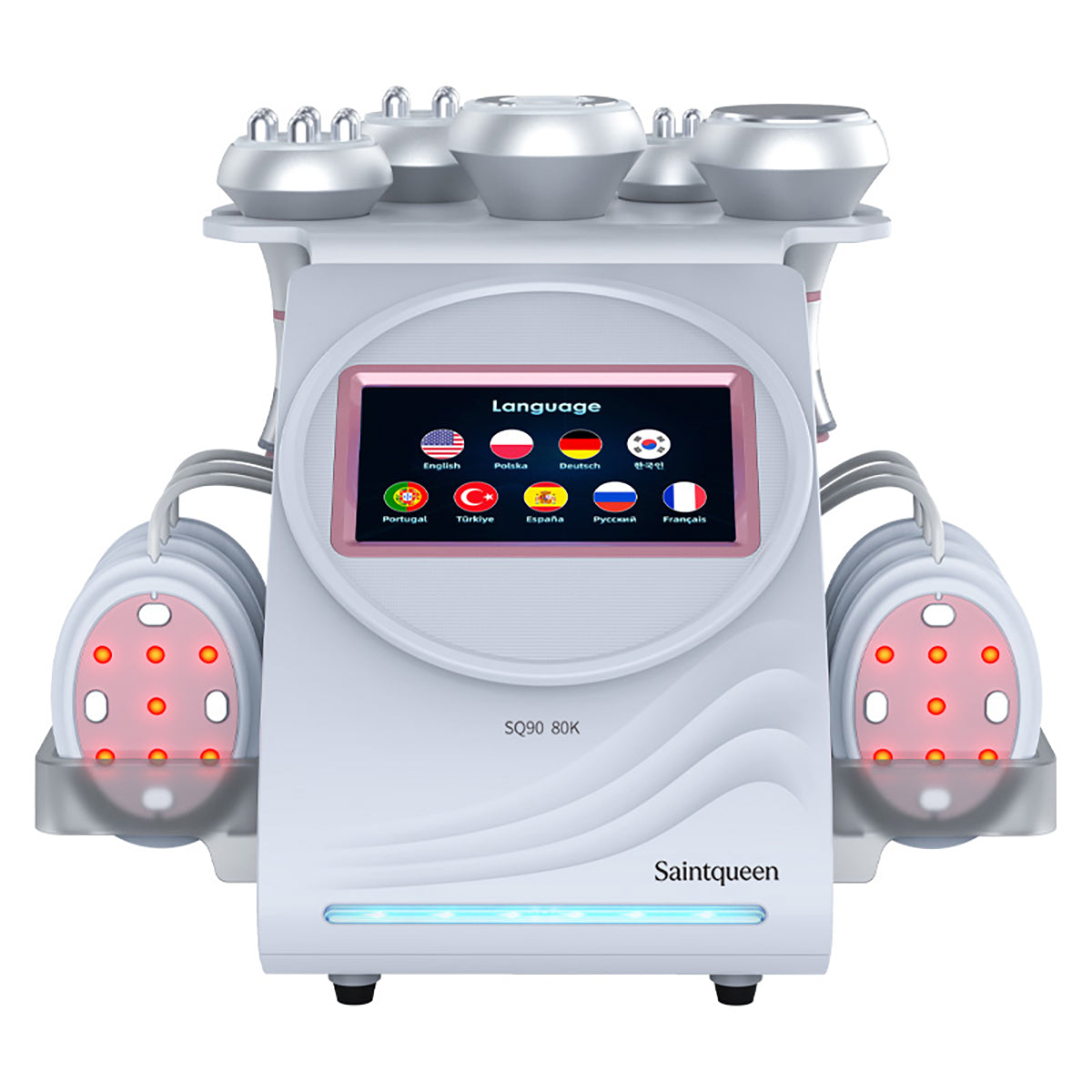 SQ90B Pro – 6-i-1 80K kavitasjonsapparat med RF, vakuum og EMS-laser