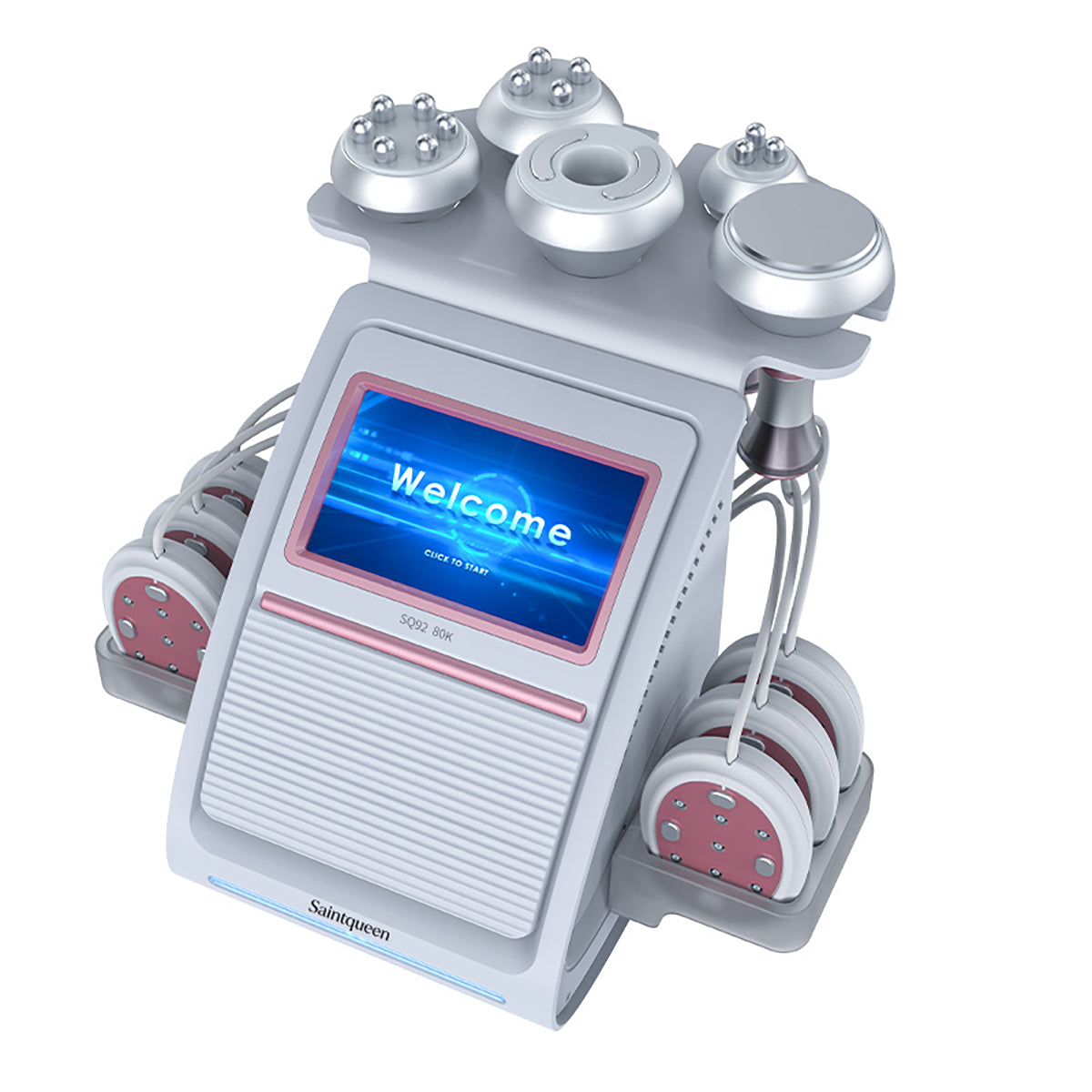 SQ92B Pro – 6-i-1 80K kavitasjonsapparat med RF, vakuum, laser og EMS