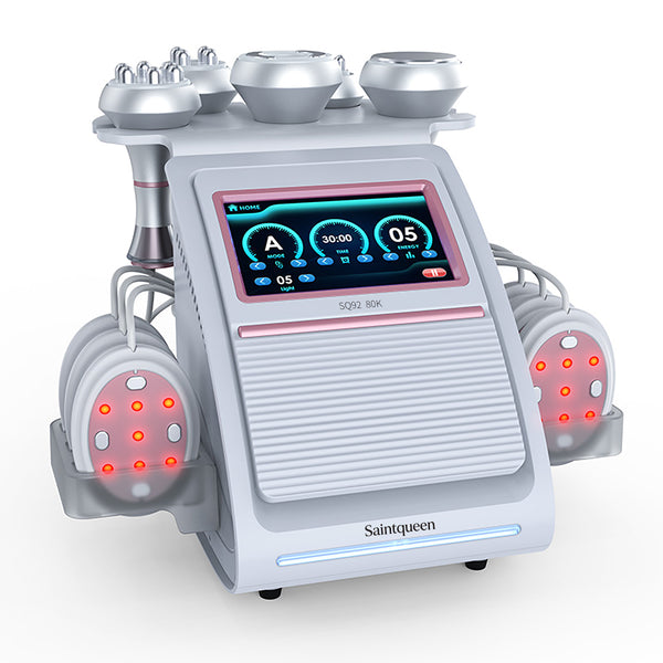 SQ92B Pro – 6-i-1 80K kavitasjonsapparat med RF, vakuum, laser og EMS