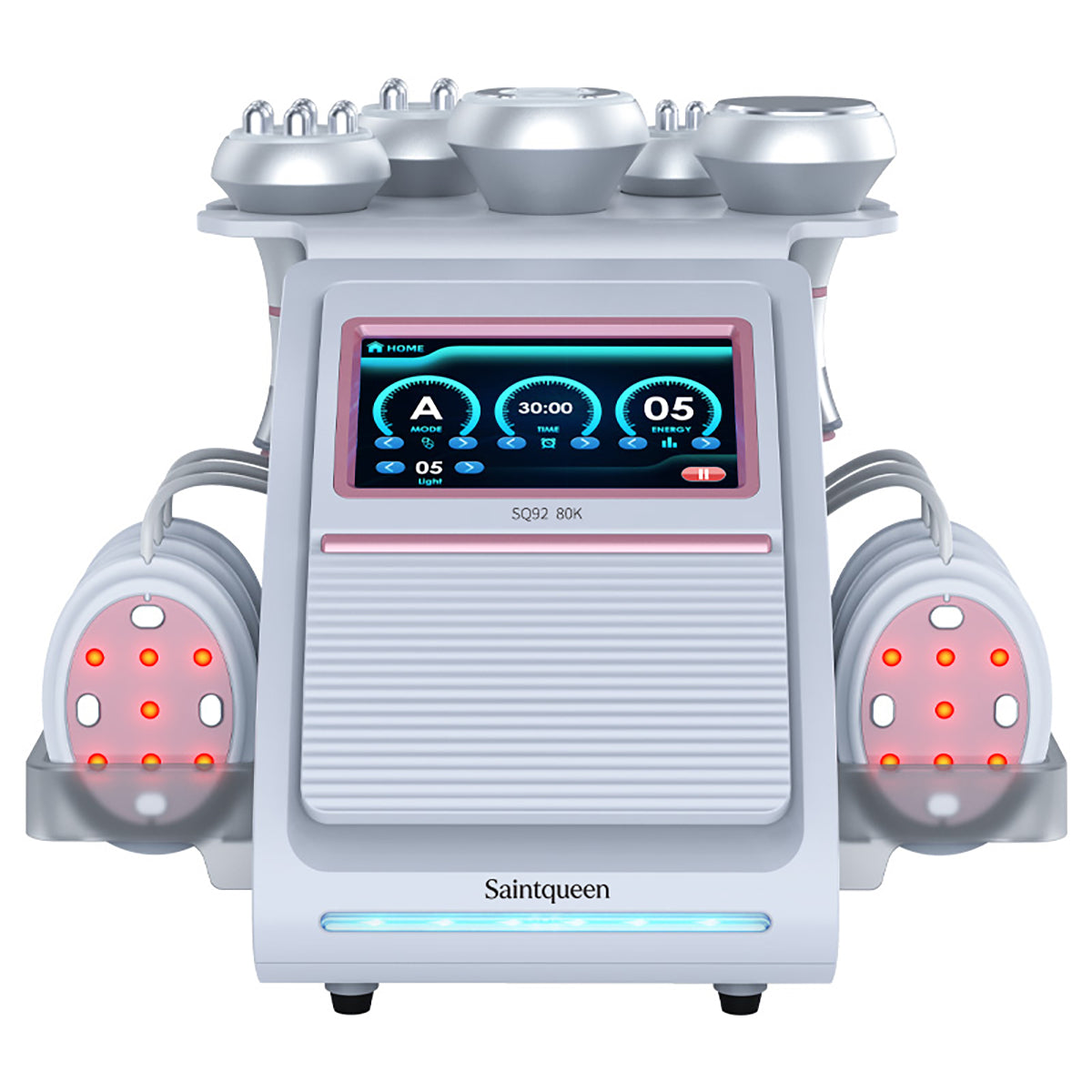 SQ92B Pro – 6-i-1 80K kavitasjonsapparat med RF, vakuum, laser og EMS