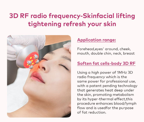 SQ121B Pro – 6-i-1 80K kavitasjonsapparat med RF, vakuum og laser/EMS-puter