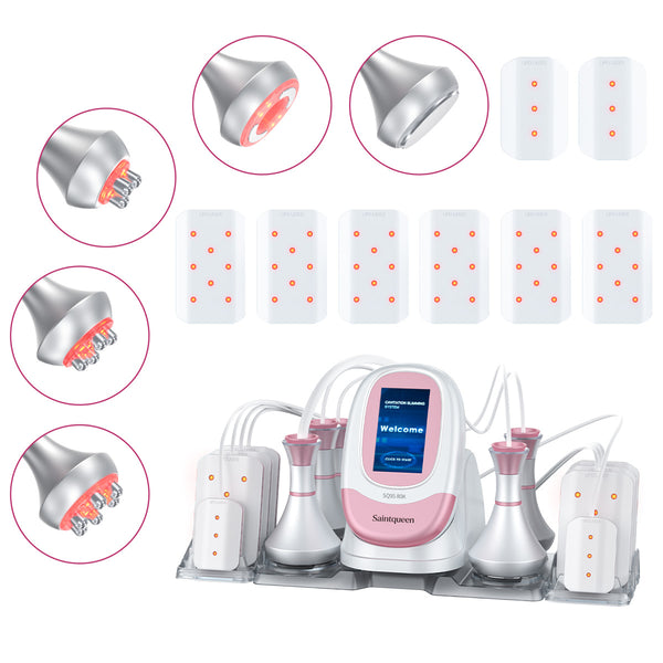 SQ95C Pro – 6-i-1 80K kavitasjonsapparat med RF, vakuum og lipolaser