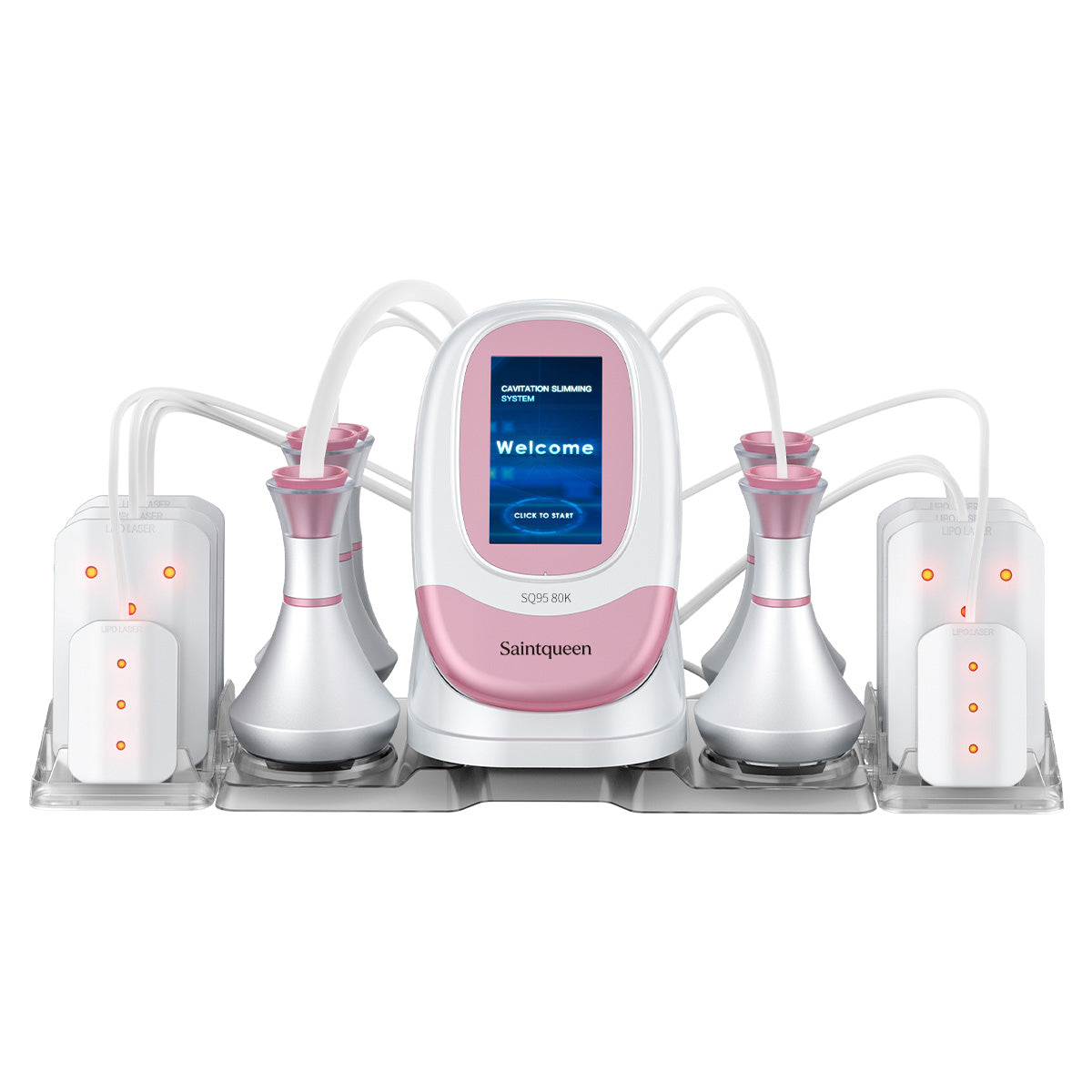 SQ95C Pro – 6-i-1 80K kavitasjonsapparat med RF, vakuum og lipolaser