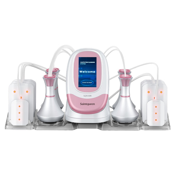 SQ95C Pro – 6-i-1 80K kavitasjonsapparat med RF, vakuum og lipolaser