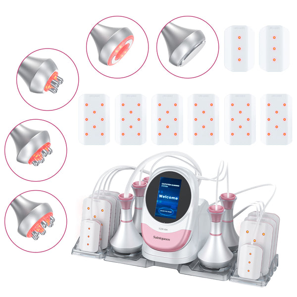 SQ96 Pro 6-i-1 80K-kavitasjonsapparat med 8 laserplater