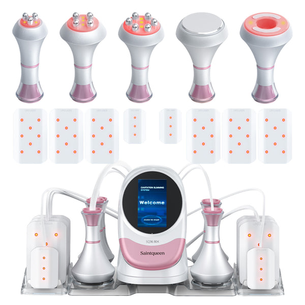 SQ96 Pro 6-i-1 80K-kavitasjonsapparat med 8 laserplater