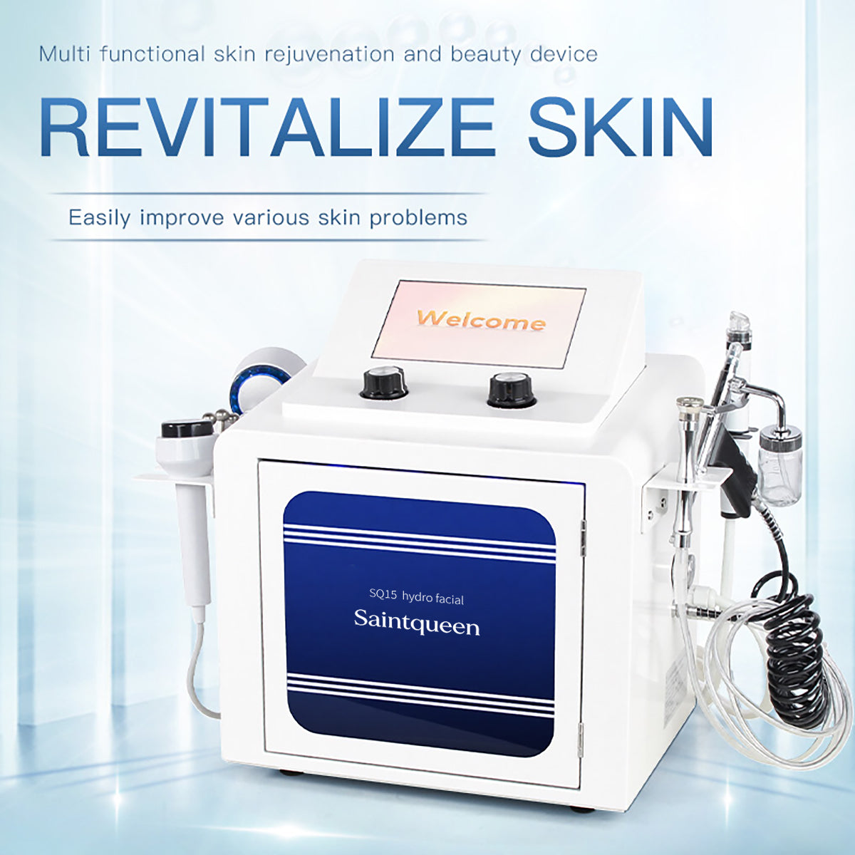 SQ15 Aqua Plus 7-i-1 hydrofacial med berøringsskjerm Secondary image