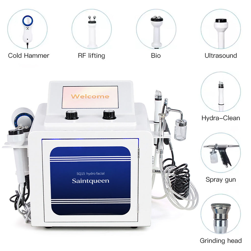 SQ15 Aqua Plus 7-i-1 hydrofacial med berøringsskjerm