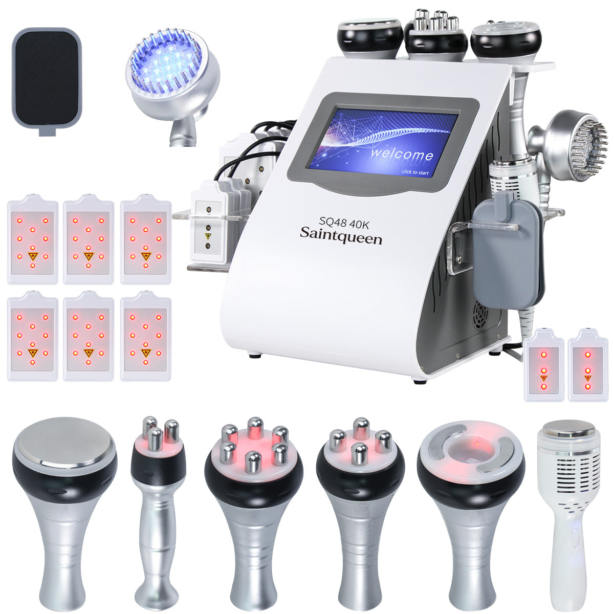 SQ48 Plus 9-i-1 40K-kavitasjons- og RF-apparat Secondary image